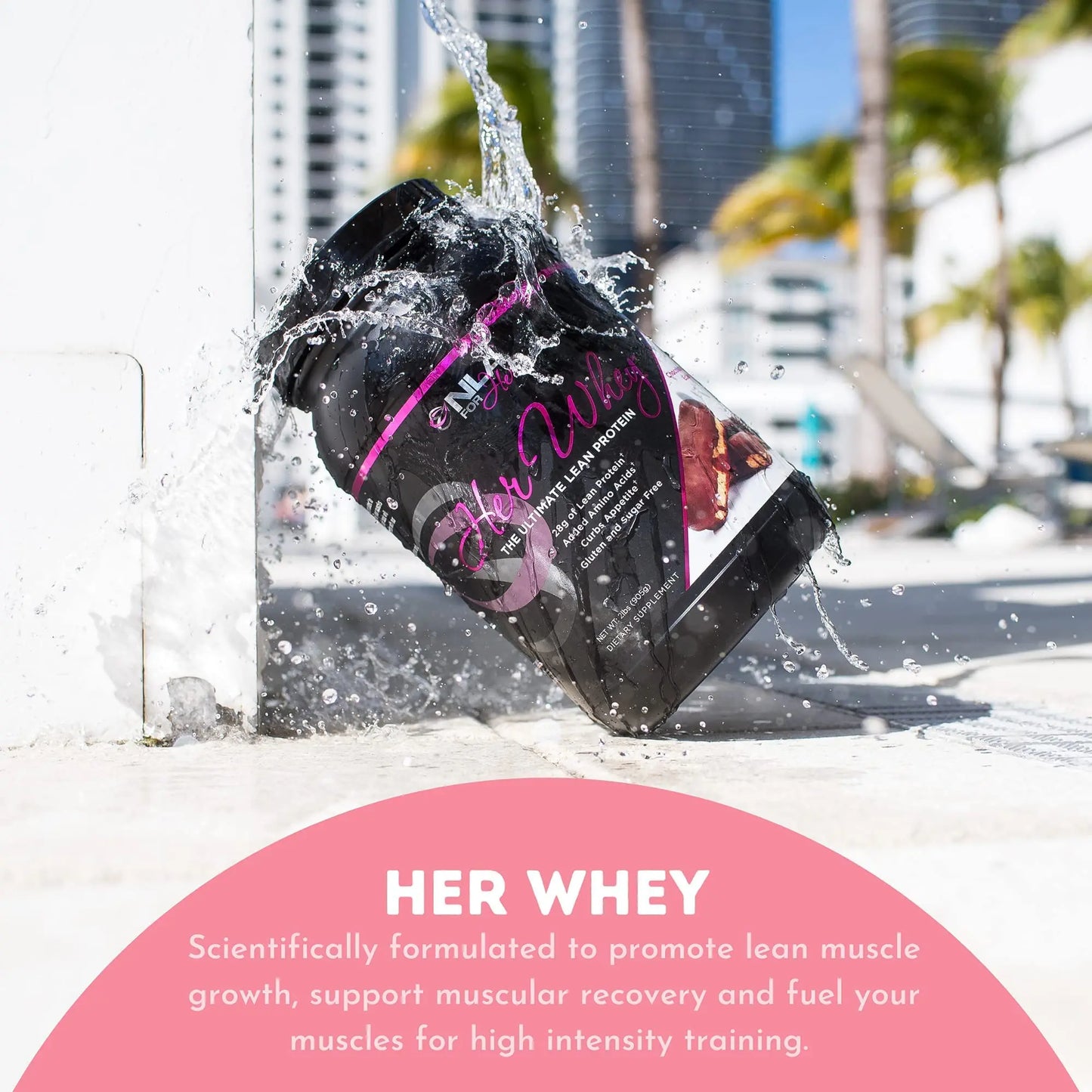 NLA for Her Pre/Post Workout Stack (Includes Her Whey Chocolate Éclair and Uplift Pre NLA for Her