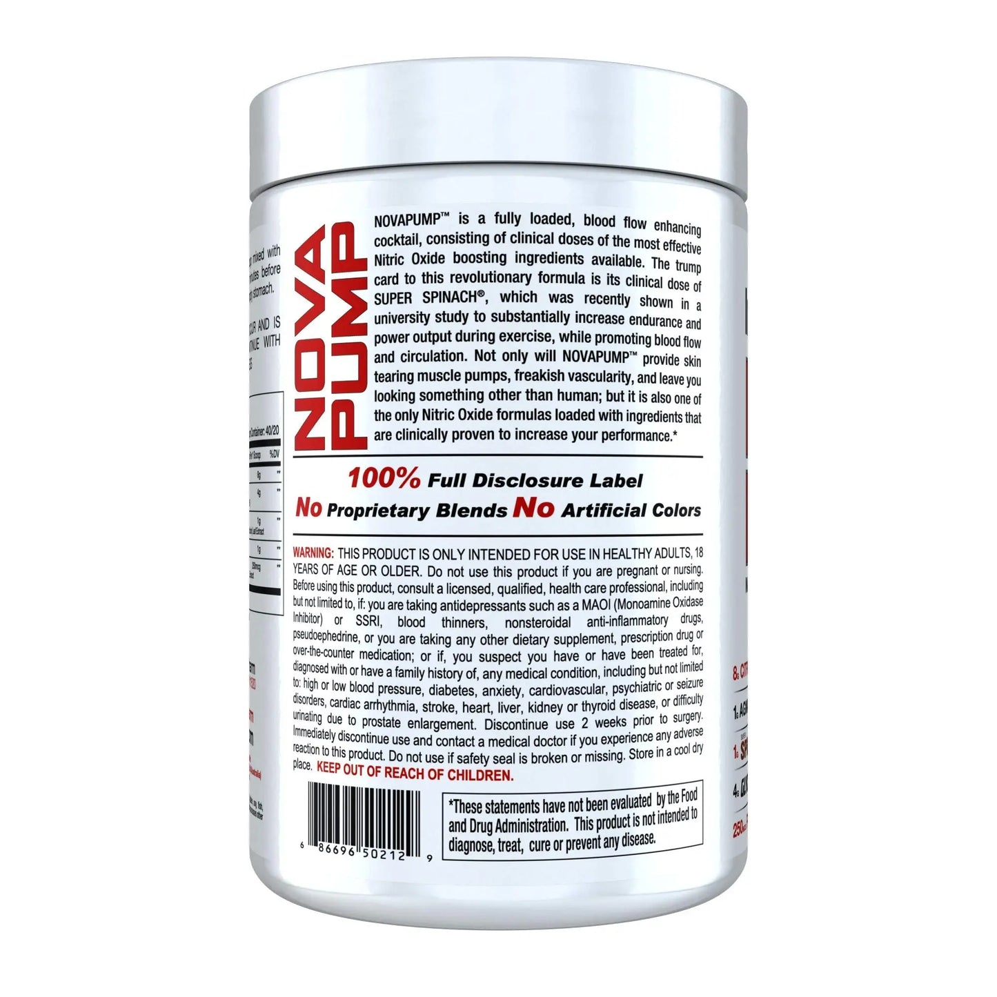 NOVAPUMP (Blueberry Lemonade) 11.29 ounces InnovaPharm