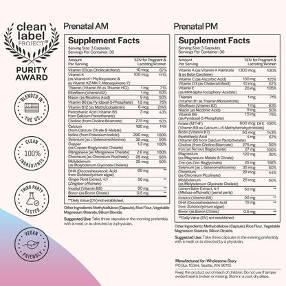 Her Premium TTC Fertility Support Bundle: Myo-Inositol & D-Chiro Inositol | Prenatal & Postnatal Vitamins Wholesome Story