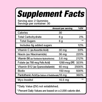 Proception Plus Fertility Gummies – Regulate Your Cycle, Balance Hormones, Aid Ovulation Natural X