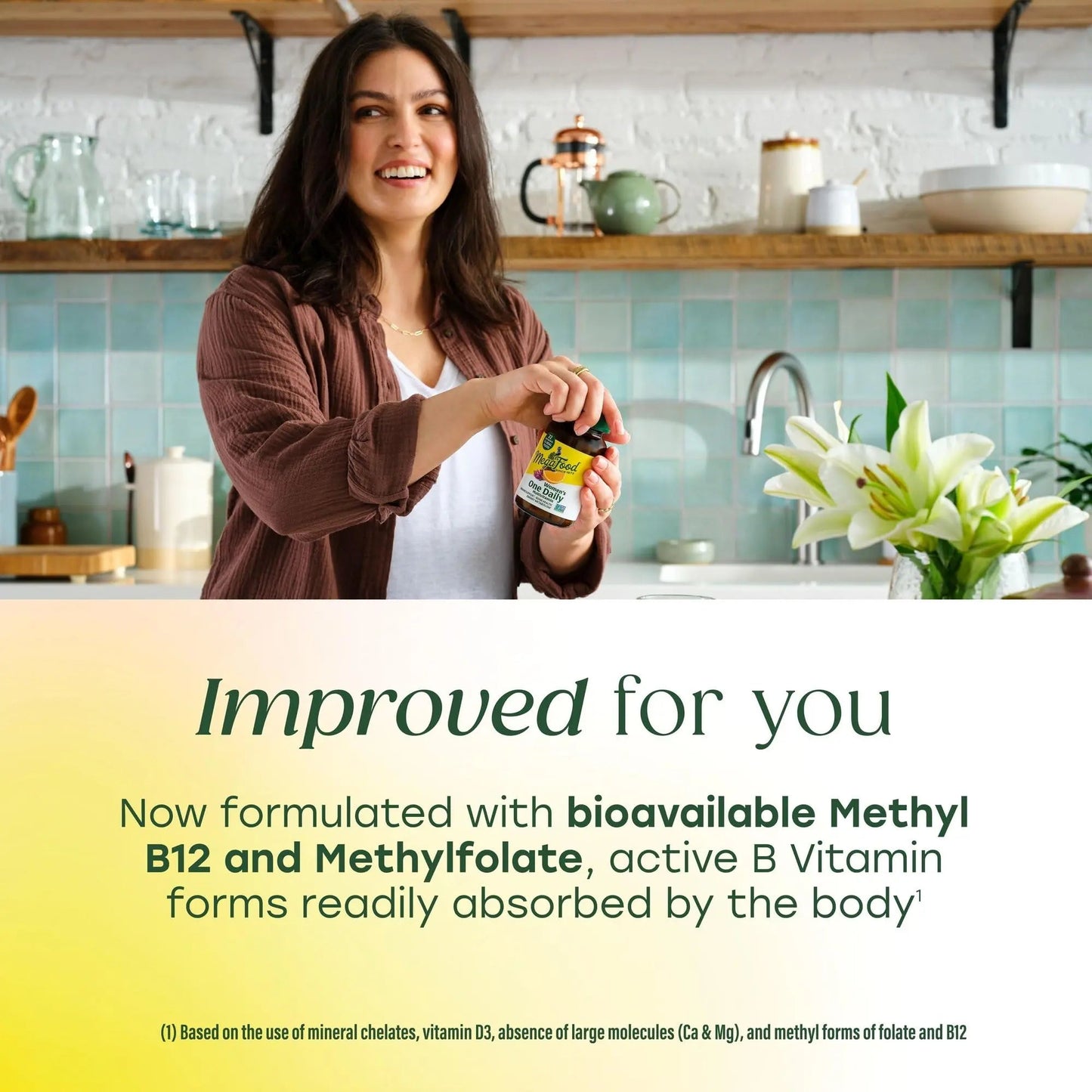 MegaFood Womens Multivitamin One Daily - Multivitamin for Women - Vitamin C, Vitamin D, Iron & B Vitamins - Bone MegaFoodBuy Supplements Australia