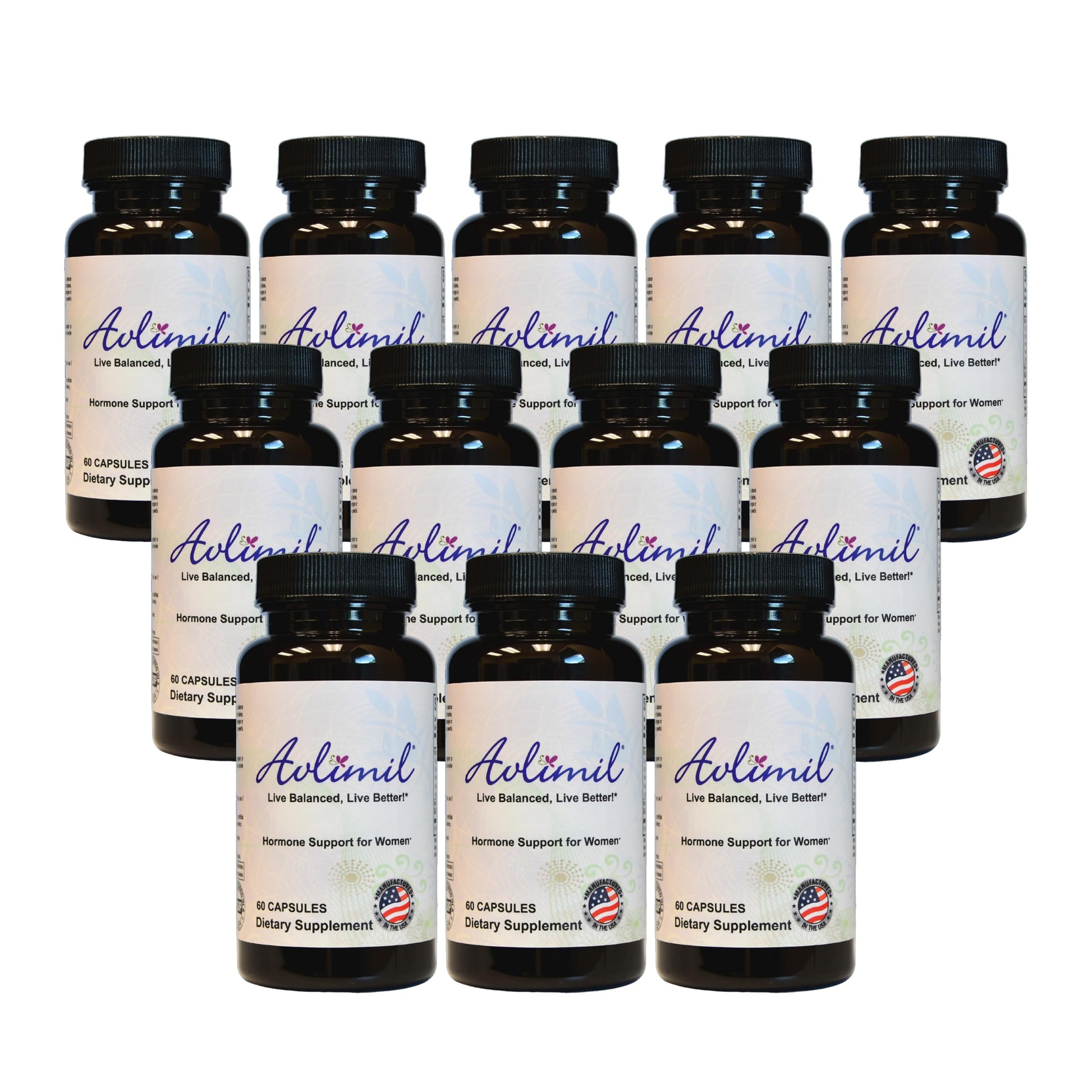 Avlimil Hormone Balance & Menopause | Relief from Mood Swings, Hot Flashes, Night Sweats & Irritability Avlimil