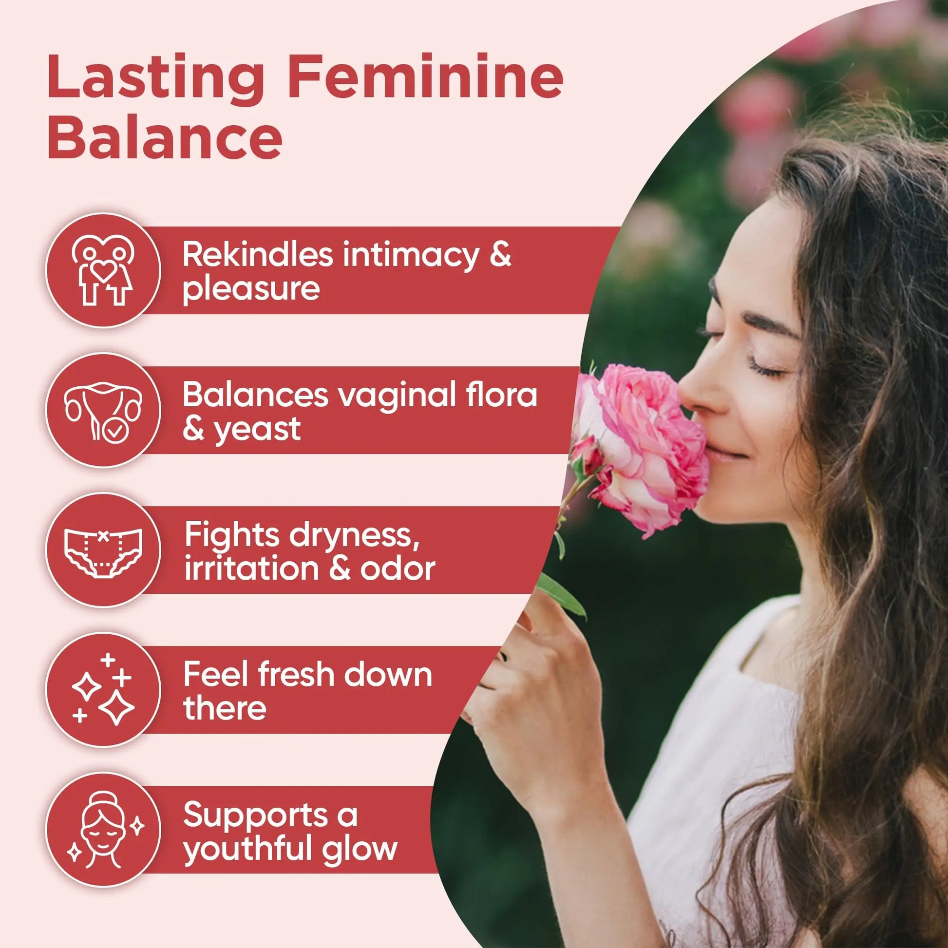 BB Company Radiancy | Vaginal Probiotics for Vaginal Dryness, pH Balance | Fights Itch, Odor | Anti-Aging | Hyaluronic Acid, Probiotics BB Company