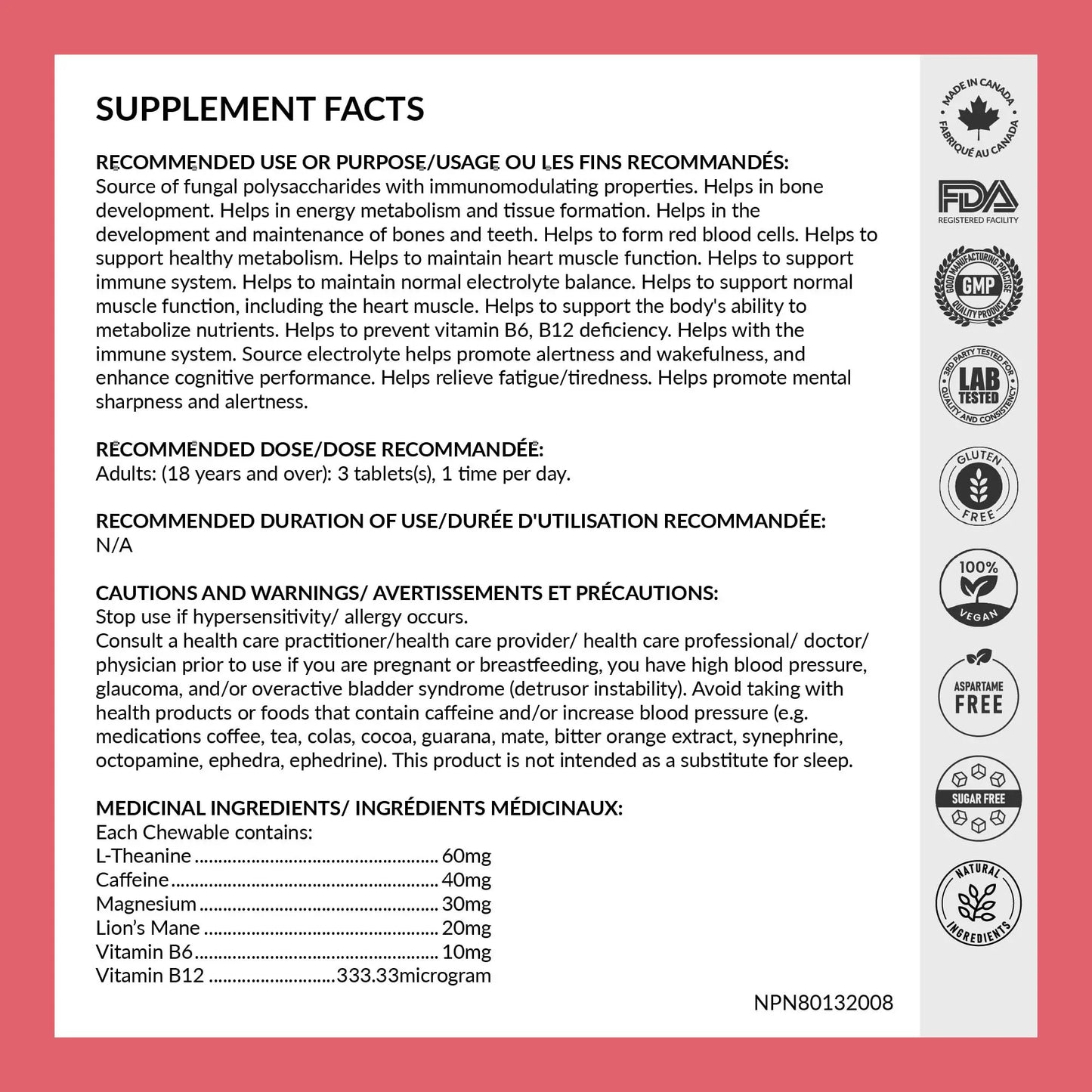 REJUVE+ Focus & Clarity Nootropic Supplement – Brian Boost | L-Theanine, Caffeine, Lion’s Mane, Magnesium, Vitamin B6 & B12 | Brain Support, Memory, Focus & Energy | Mint Flavor (30 Chewables) (1) REJUVE+ buy supplements Au