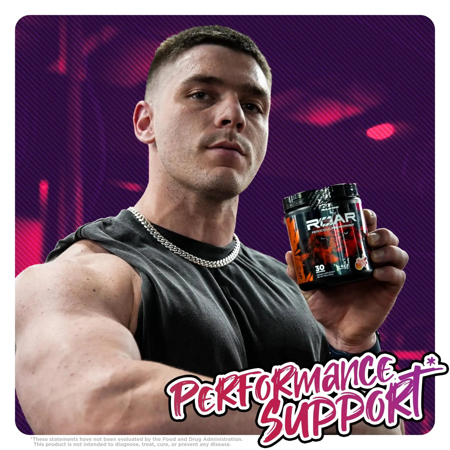 Rule 1 R1 Roar, Wild Grape - 10.05 oz - Pre-Workout Powder - with Creatine, Beta-Alanine Rule 1 Proteins