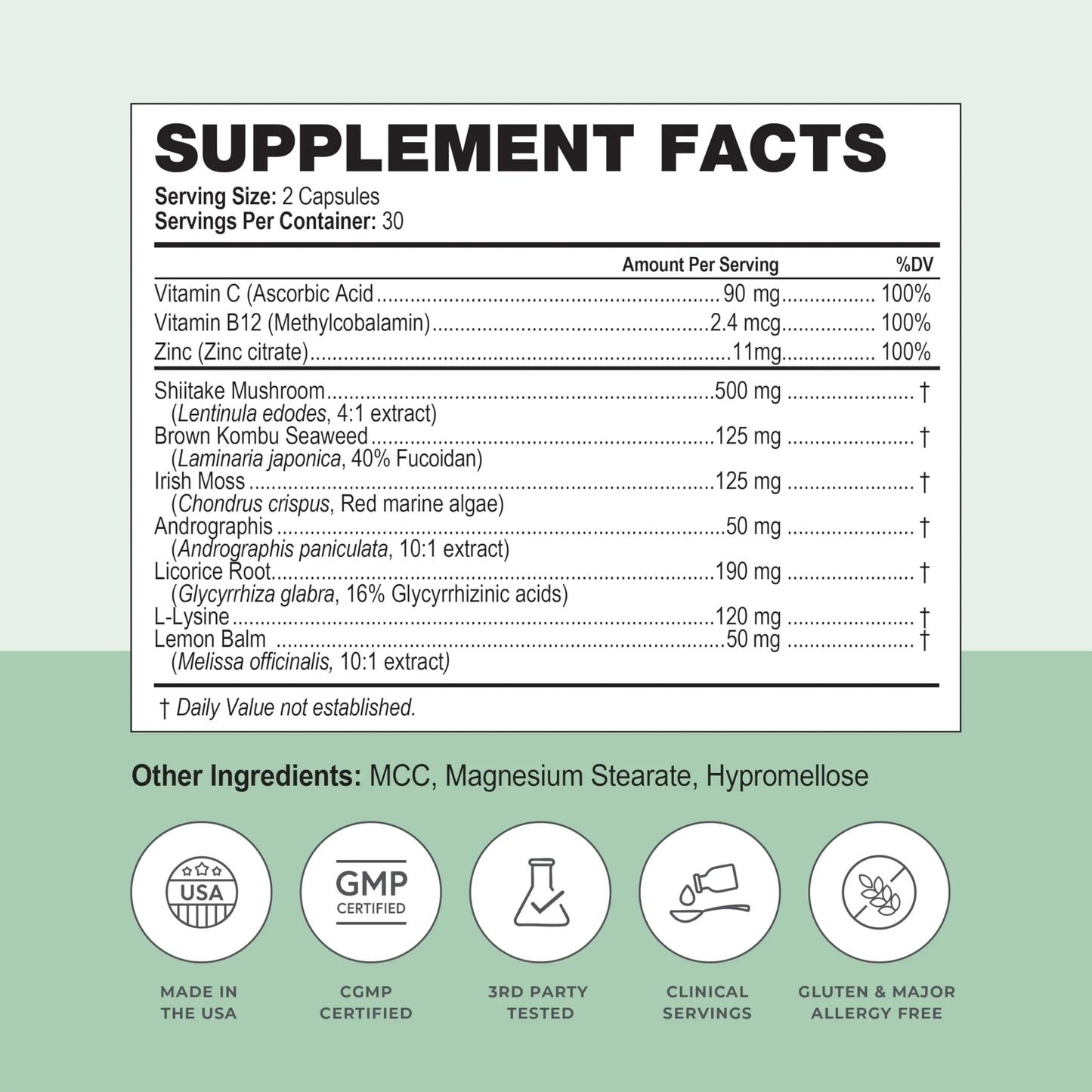 Simplix | Natural Supplement to Strengthen The Immune System | Respond to Outbreaks | Source of Highly Researched Mushroom & Seaweed Polysaccharides 60 Veggie Capsules (3 Pack) (180 Count) Papillex buy supplements Au