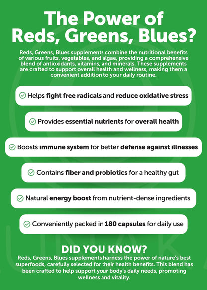 Lunakai USA Made Superfood Fruits & Veggies Supplement & Irish Sea Moss Bundle with 4 Blends, Black Seed Oil & Ashwagandha for Immune & Wellness Support Lunakai buy supplements Au