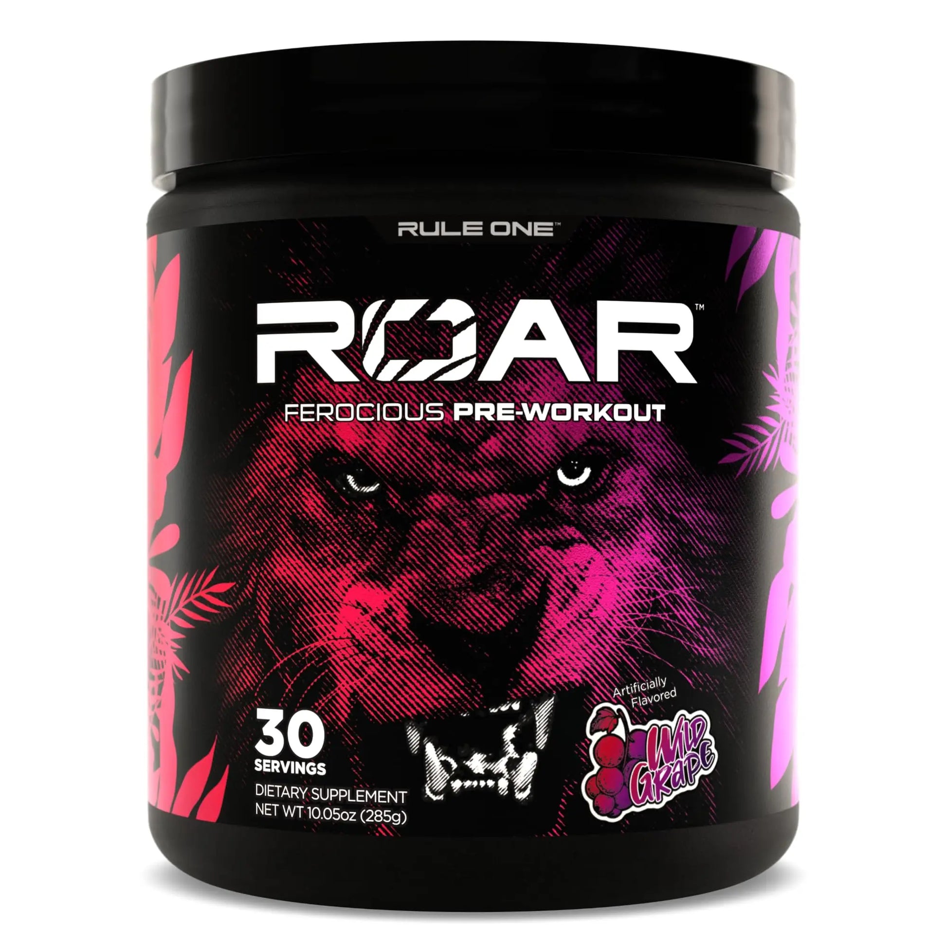 Rule 1 R1 Roar, Wild Grape - 10.05 oz - Pre-Workout Powder - with Creatine, Beta-Alanine Rule 1 Proteins