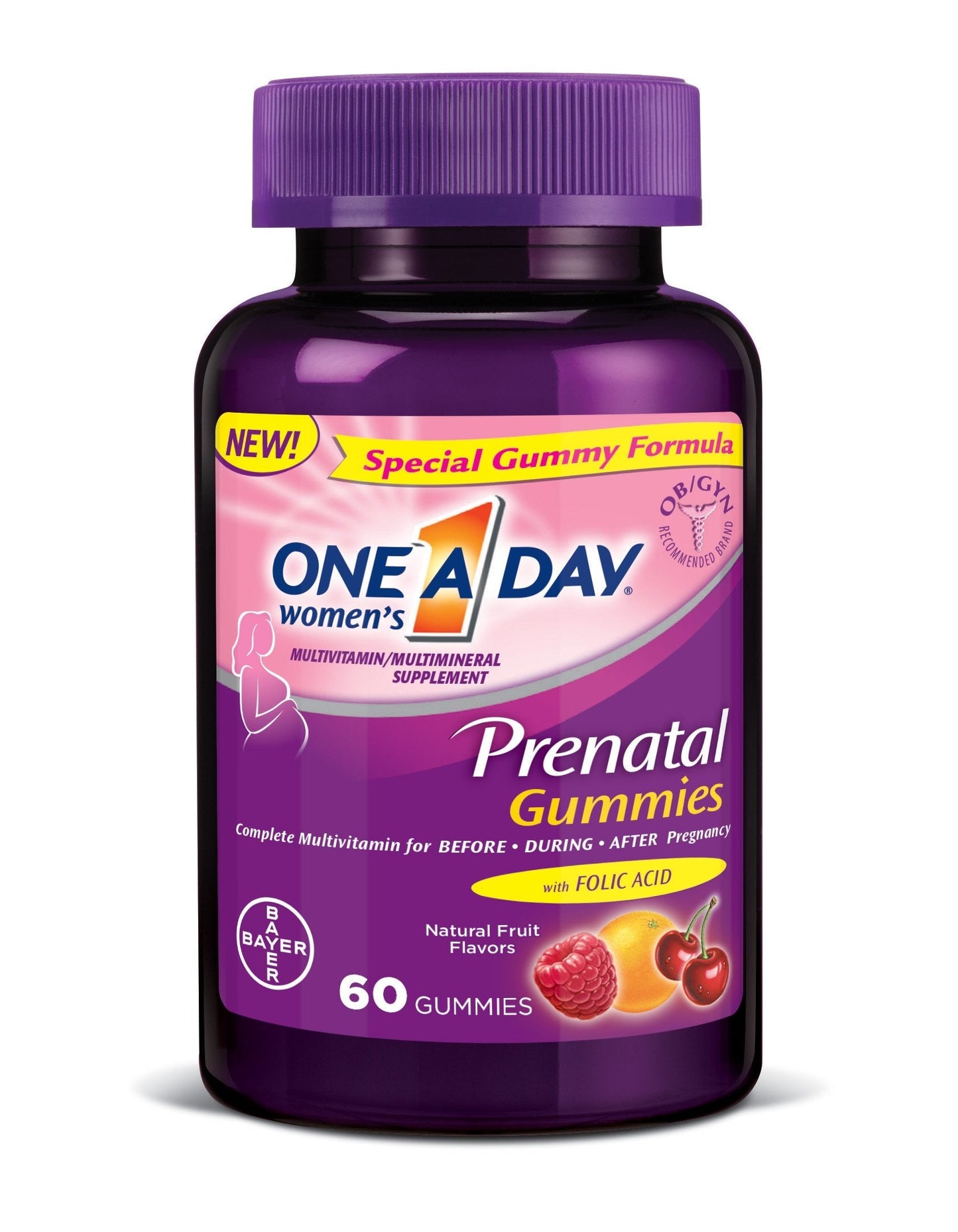 One A Day Women's Prenatal Gummies, 60 Count ONE A DAY
