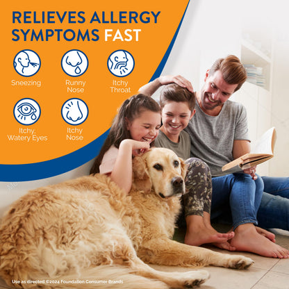 Alavert 24 Hour Allergy Relief Tablets, Non-Drowsy Antihistamine, Orally Disintegrating Allergy Tablets, Loratadine 10 mg, Citrus Burst Flavor, 18 Count Alavert buy supplements Au