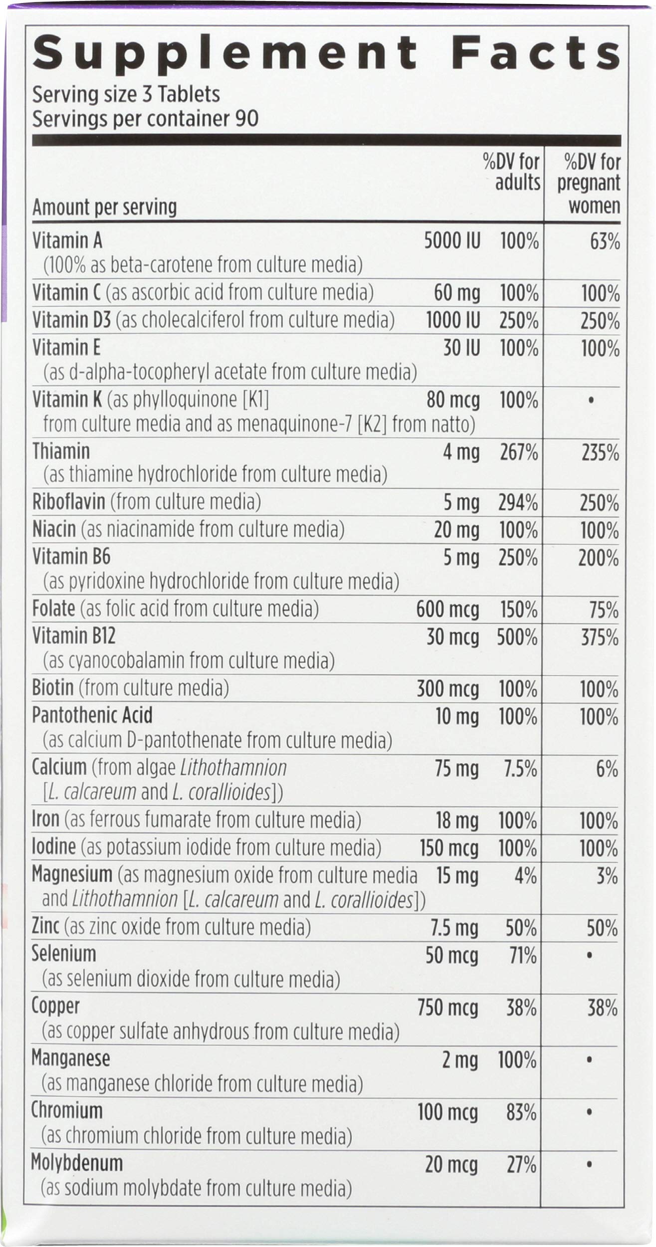 Nc Perfect Prenatal Trimester New Chapter