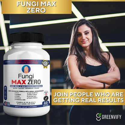GREENVIFY Fungi Max Zero Hair, Nails & Skin Supplement. (1) GREENVIFY buy supplements Au