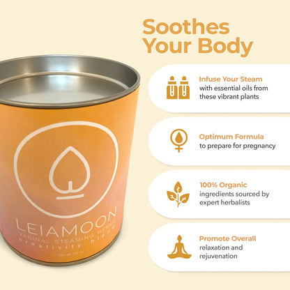 Yoni Steam Herbs Creativity Blend, Receptivity & Fertility Yoni Herbs for Cleansing and Toning Leiamoon