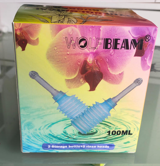 Wolfbeam Irrigator Cleaning Products for Women Enema Bulb Syringe Vaginal Cleaner Enema Cleanser wolf-beam