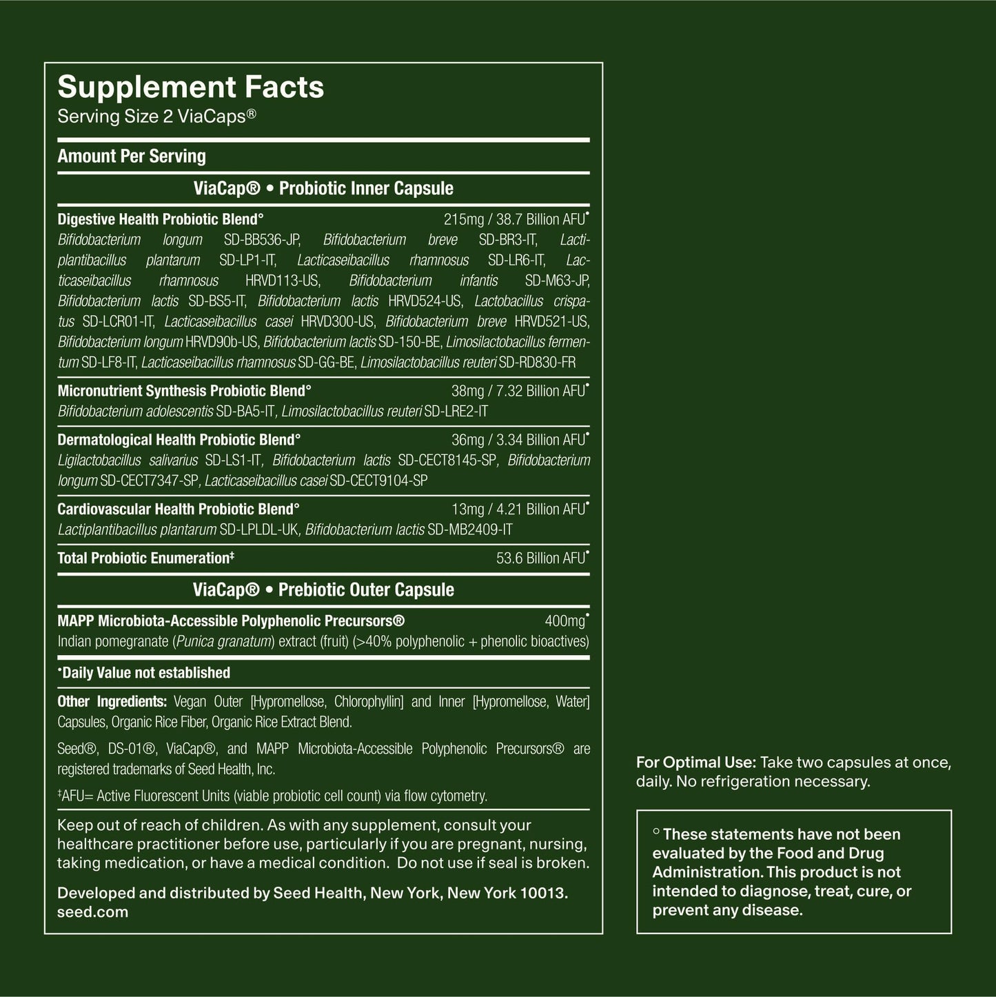 Seed 14 Day Gut Reset - Prebiotic and Probiotic for Women & Men - Digestive Health, Gut Health, Rapid Gut Recovery, Bloating & Constipation Relief - Vegan & Shelf-Stable - 28 Capsules (14-Day Supply) Visit the Seed StoreBuy Supplements Australia