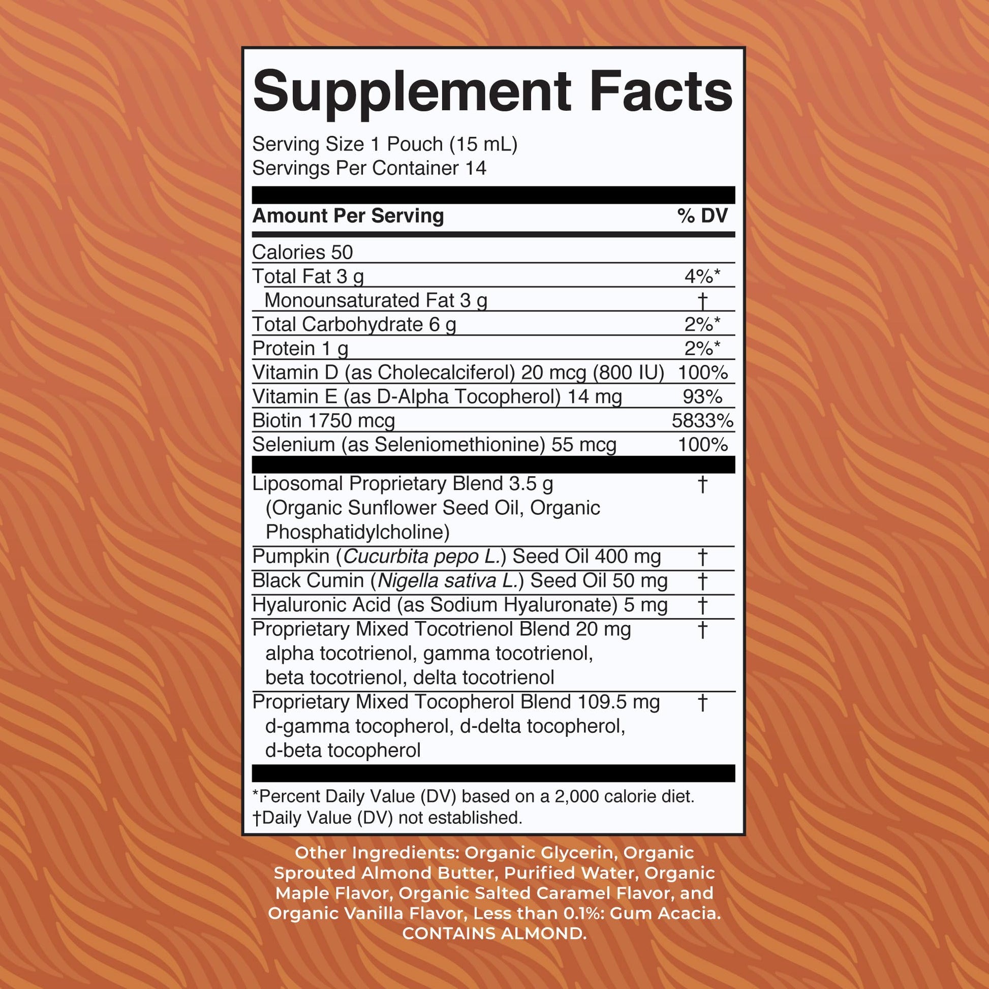 MaryRuth Organics Hair Growth Vitamins, Sugar & Gluten Free, Liquid Hair Vitamins with Vitamin D3, Vitamin E Biotin Hyaluronic Acid, Selenium for Hair & Skin Care Vegan, Non-GMO, 14-0.5 Fl Oz Pouches MARYRUTH'SBuy Supplements Australia