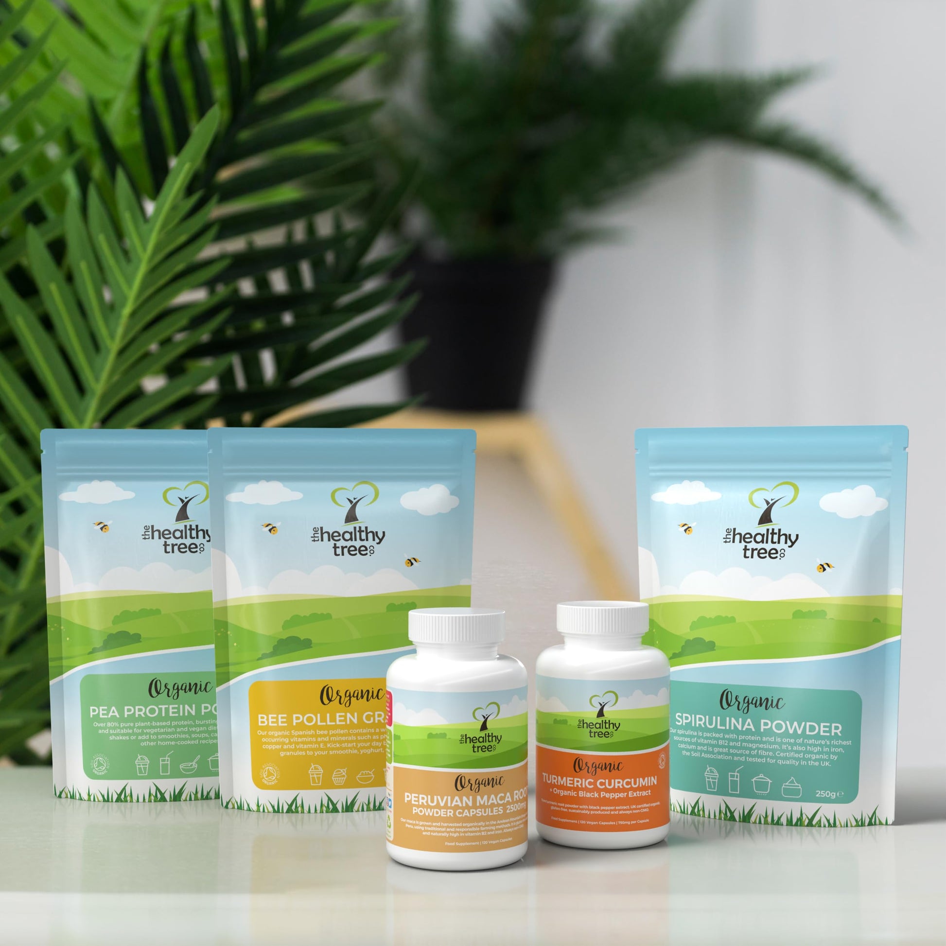 Organic Pea Protein Powder - European Vegan Protein Powder by TheHealthyTree Company TheHealthyTree Company