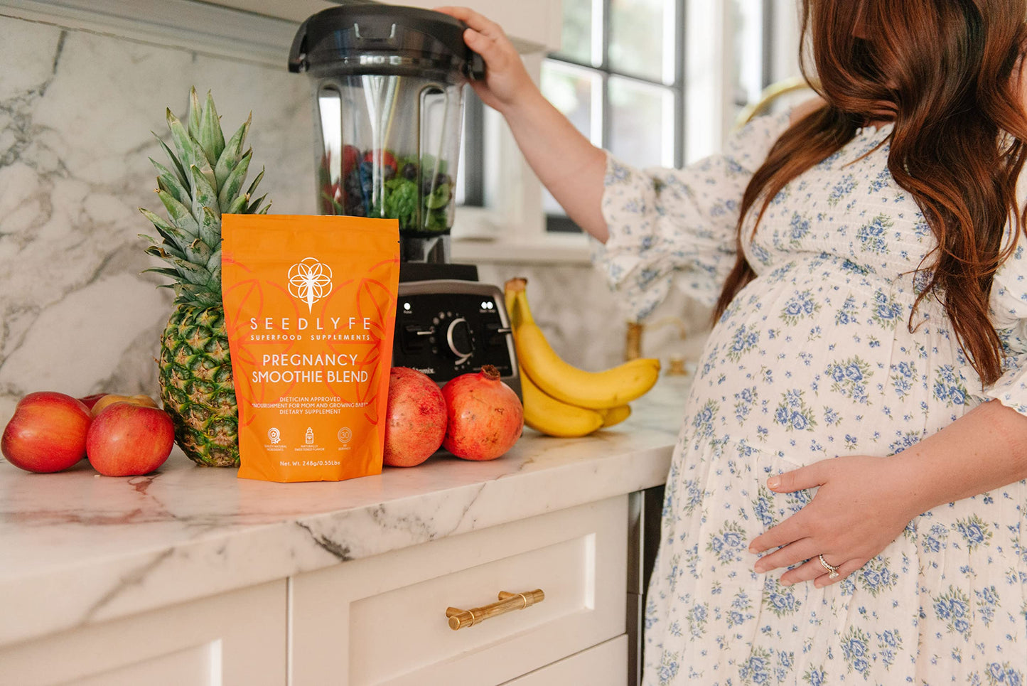 SEEDLYFE Pregnancy Superfood Smoothie Powder | Protein, Veggies, Antioxidants SEEDLYFE