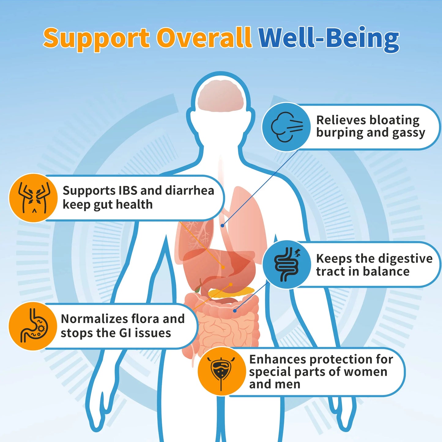 ZEBORA Probiotics for Women, Men and Kids, Prebiotics and Probiotics Powder ZEBORA