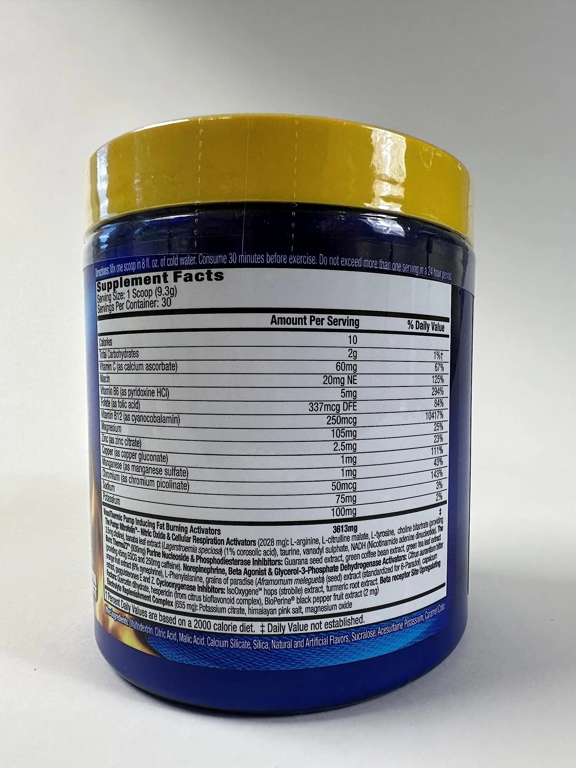 Maximum Human Performance Mhp Anadrox Pre-Workout, Nitric Oxide, Energy, Pumps Maximum Human Performance