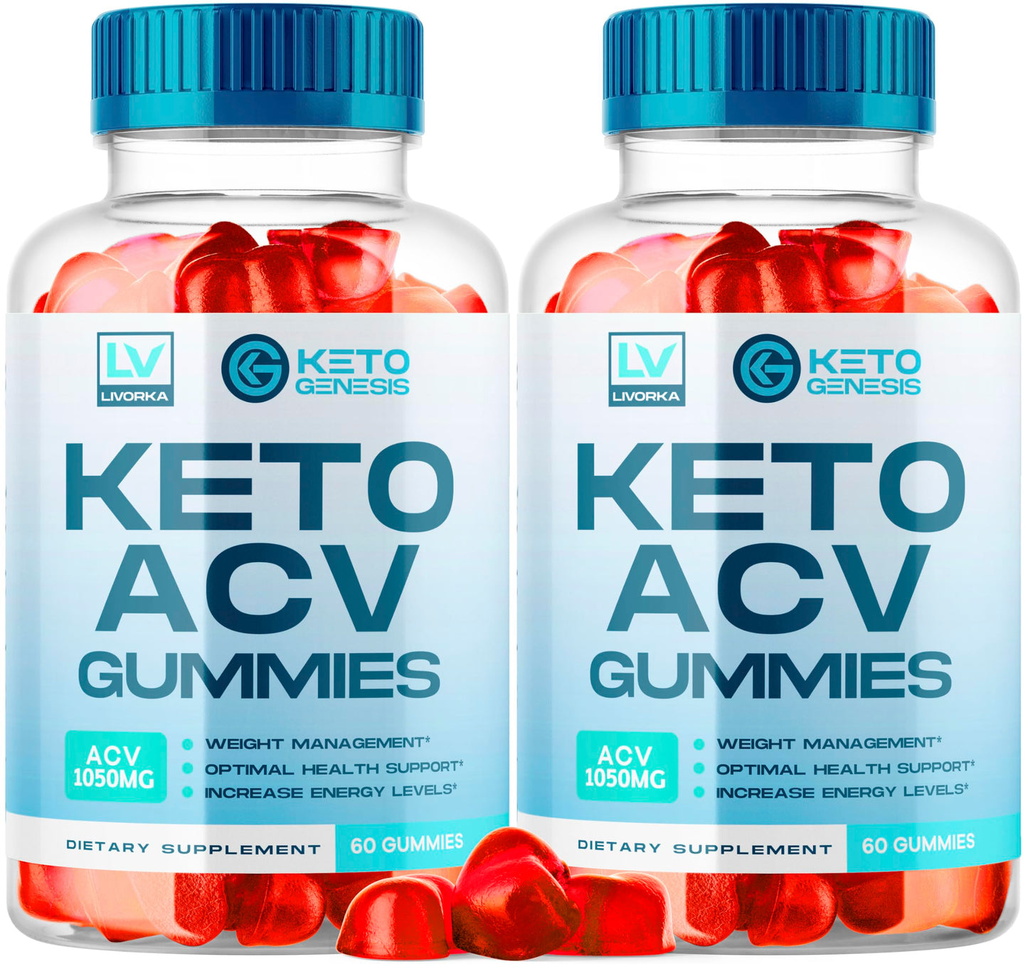2 Pack - Keto Genesis Keto ACV Gummies Advanced Weight Loss, Genesis ACV, Genesis LIVORKA