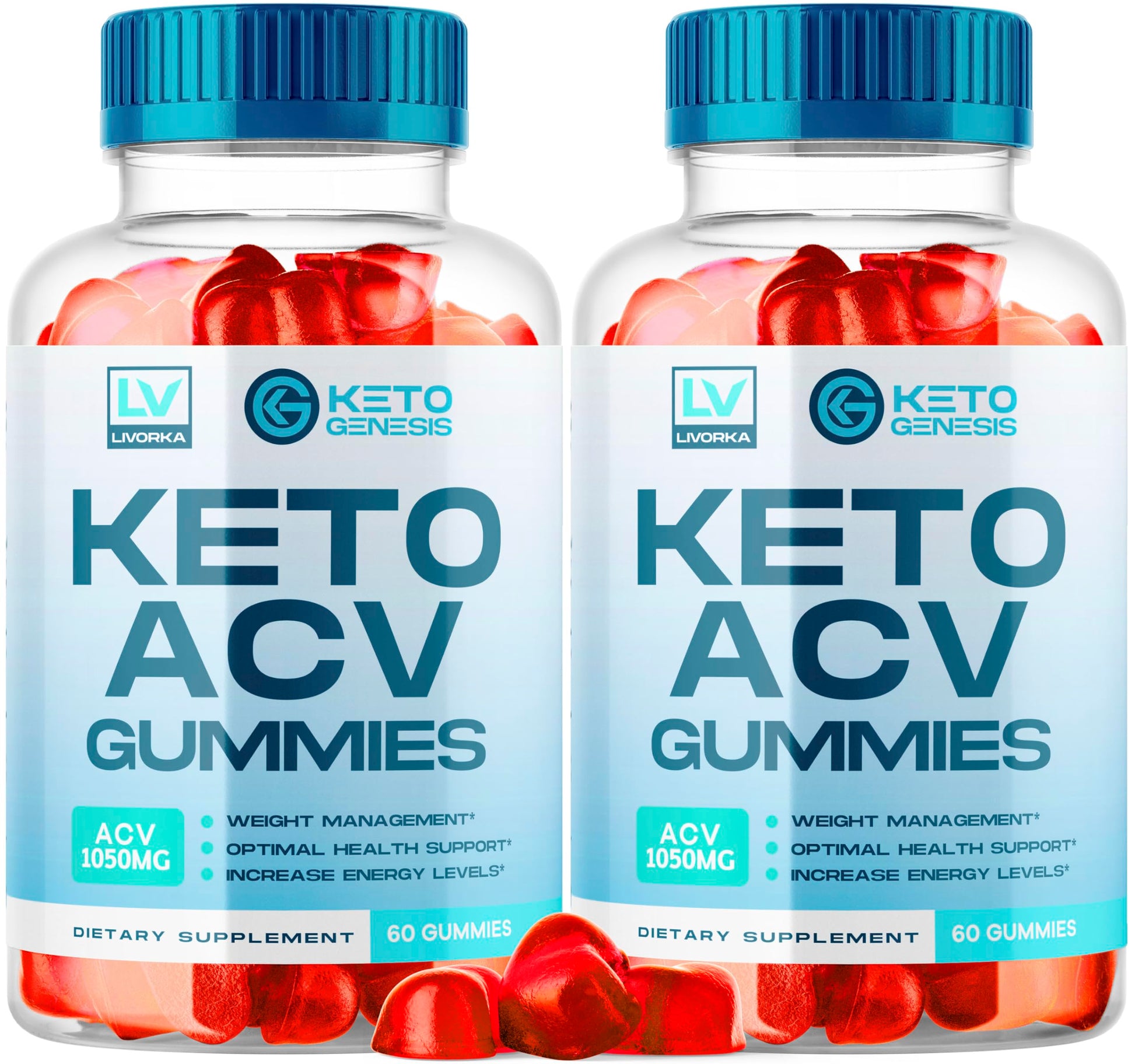 2 Pack - Keto Genesis Keto ACV Gummies Advanced Weight Loss, Genesis ACV, Genesis LIVORKA