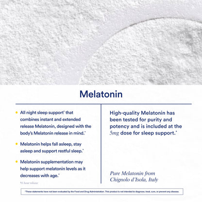 Ritual Sleep BioSeries™ Melatonin: Sleep Aid for Adults, Sleep Supplement with Time Released Capsules, Drug Free Sleep Vitamins for Adults for All Night Sleep Support, 20 Capsules RitualBuy Supplements Australia