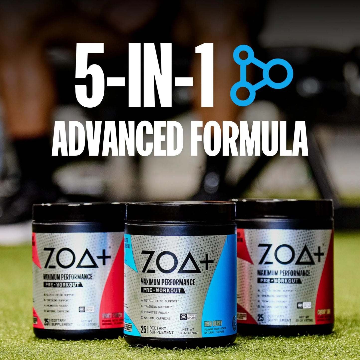 ZOA Energy Drink & Pre-Workout Powder Bundle, Cherry Limeade ZOA