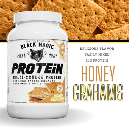 Worldwide Nutrition Bundle, 2 items: Black Magic Multi-Source Protein Powder - Whey Worldwide Nutrition