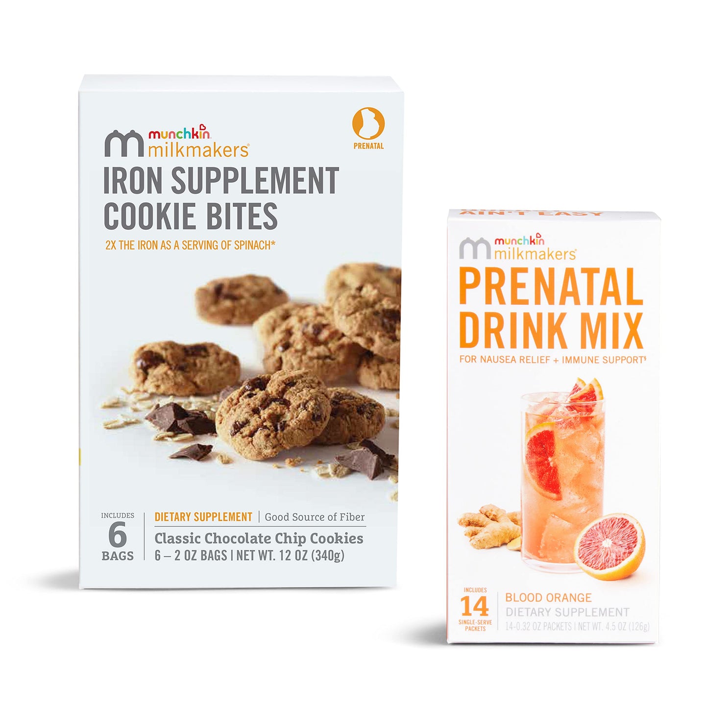 Munchkin® Milkmakers® Prenatal Drink Mix for Morning Sickness & Nausea Relief + Immune Munchkin