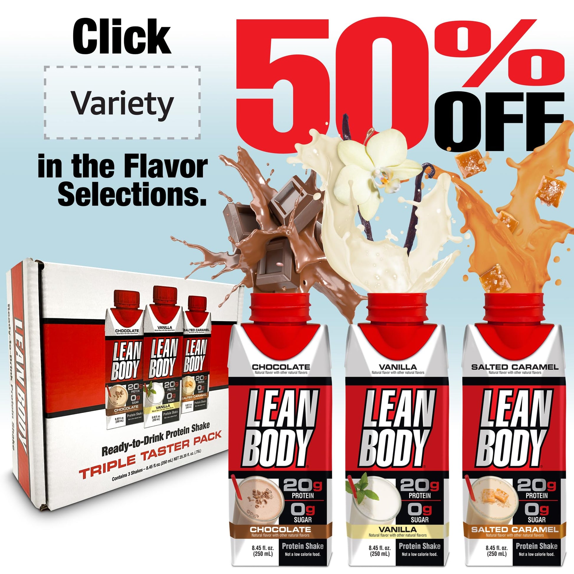 Labrada Lean Body Ready-to-Drink Strawberry Protein Shake, 40g Protein, Whey Blend LabradaBuy Supplements Australia