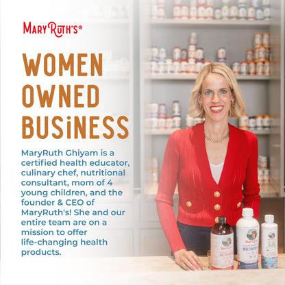 MaryRuth Organics Magnesium Liposomal| Magnesium Supplement | Magnesium Bisglycinate | Muscle & Bone Support | Mood Support Vitamin | Vegan | Non-GMO | Gluten Free | 15.22 Fl Oz | 30 Servings MARYRUTH'SBuy Supplements Australia