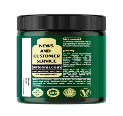 Satoomi 8in1 NMNH - NMN Supplement Alternative - NAD Supplement to Support NAD Levels Added Fisetin, Resveratrol, Quercetin, Turmeric, Berberine, Vitamin D3 & C - 60 Count for 30 Days SatoomiBuy Supplements Australia