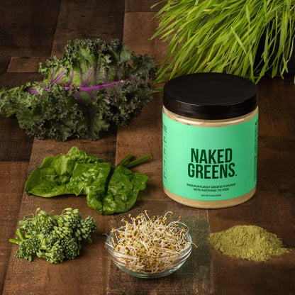 NAKED nutrition Vegan Energizing Bundle: Naked Citrus Energy Super Greens Powder NAKED nutrition