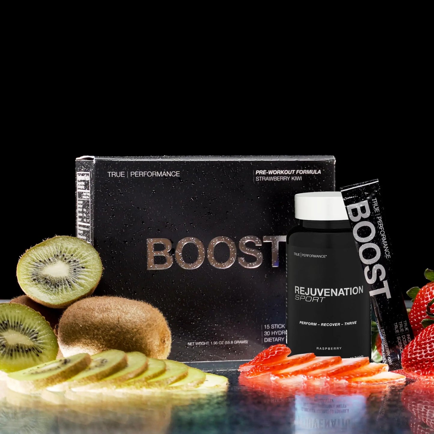Pre Workout Mix & Nitric Oxide Booster, BOOST - Intense Performance, Energy, Endurance DRINK HRW