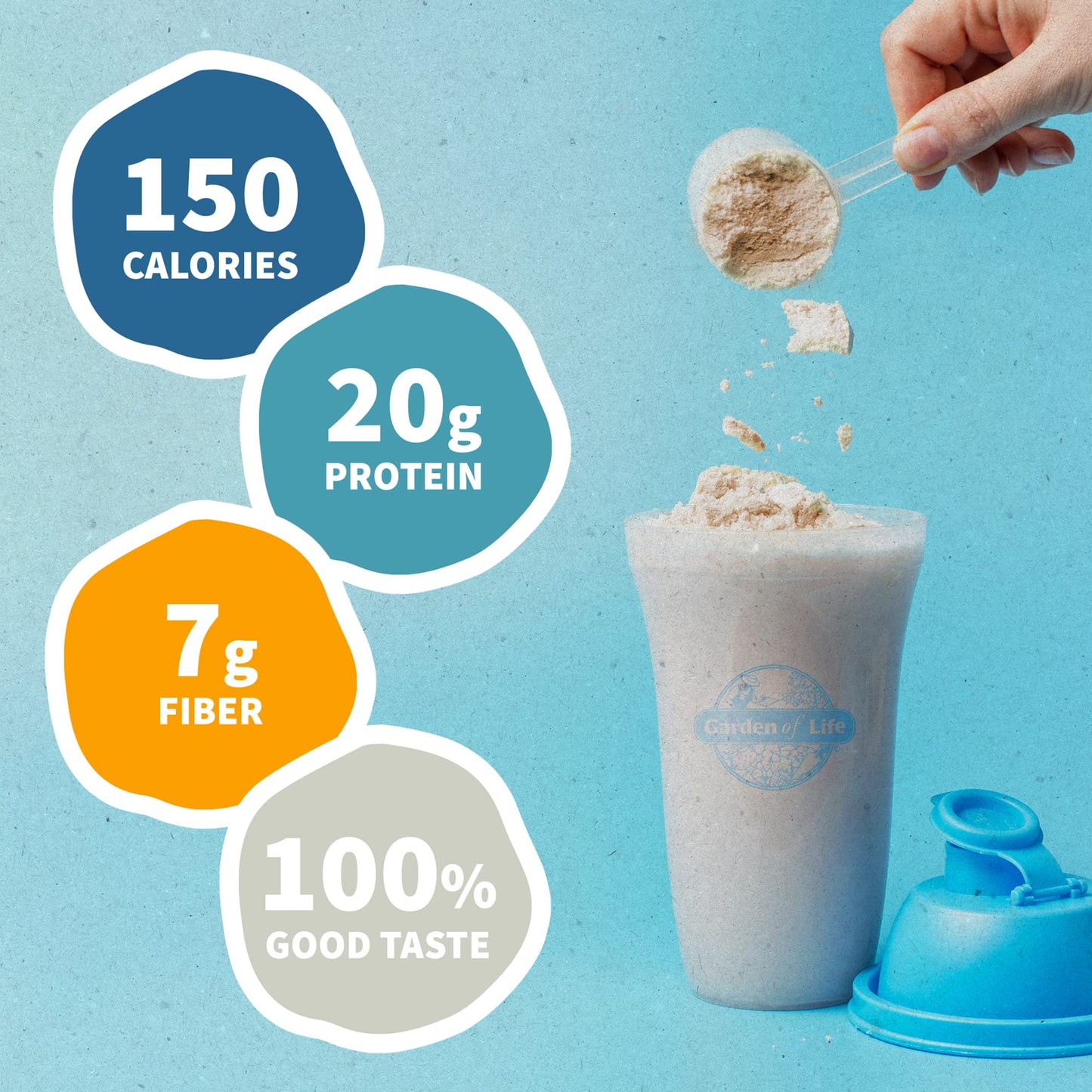 Garden of Life Raw Organic Fit Vegan Protein Powder Vanilla & Vegan Protein Powder Garden of LifeBuy Supplements Australia