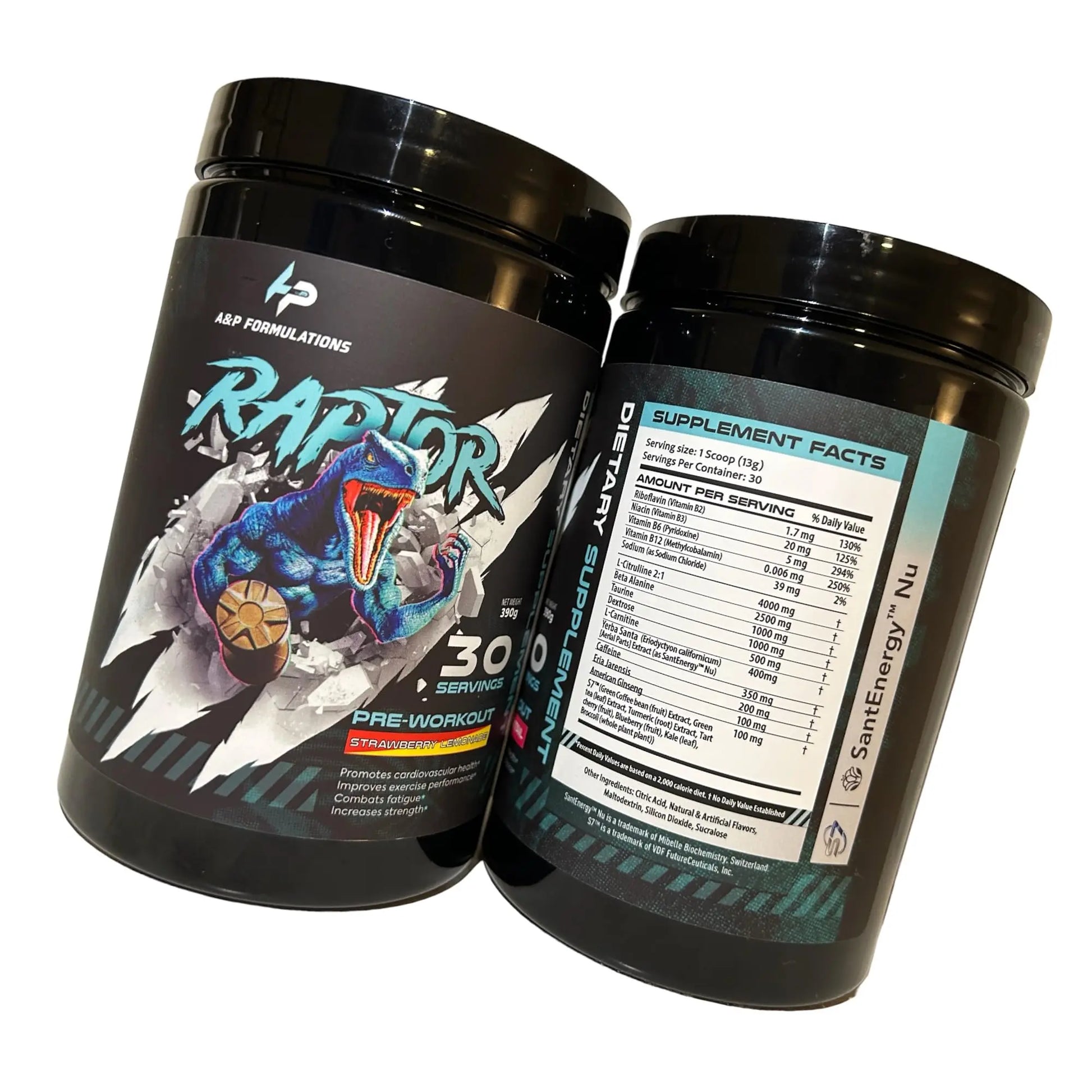 A&P Formulations Raptor Pre-Workout (Strawberry Lemonade) A&P Formulations