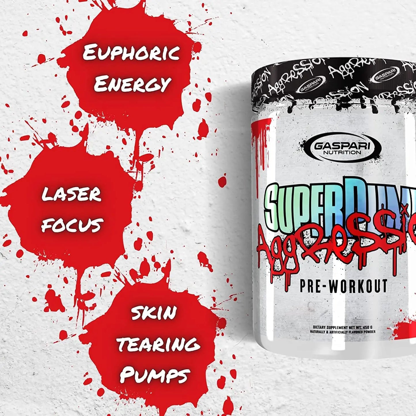 Gaspari Nutrition SuperPump Aggression Pre-Workout: Energy, Focus, Endurance and Recovery Gaspari Nutrition