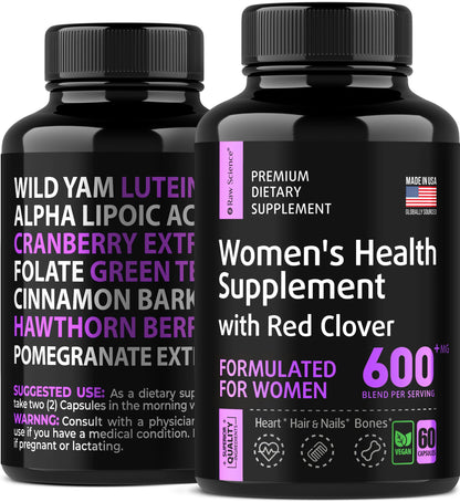 Womens Multivitamin - Energy & Immune Support Supplement - Womens Multi Vitamin A C D, Zinc S RAW SCIENCE