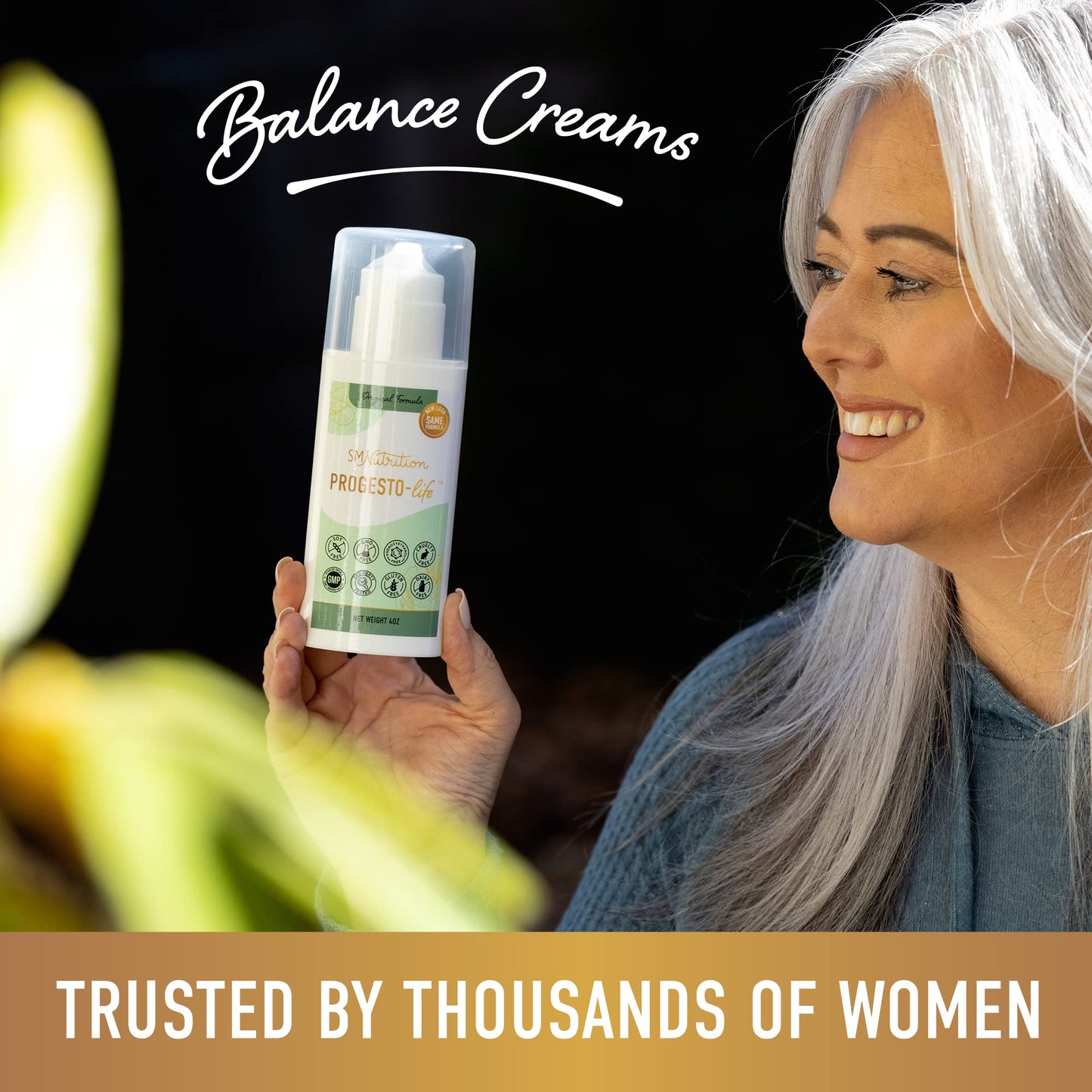 Progesterone Cream for Women | 2000mg USP Micronized Progesterone for Balance & Menstrual Support Smoky Mountain Naturals, LLC