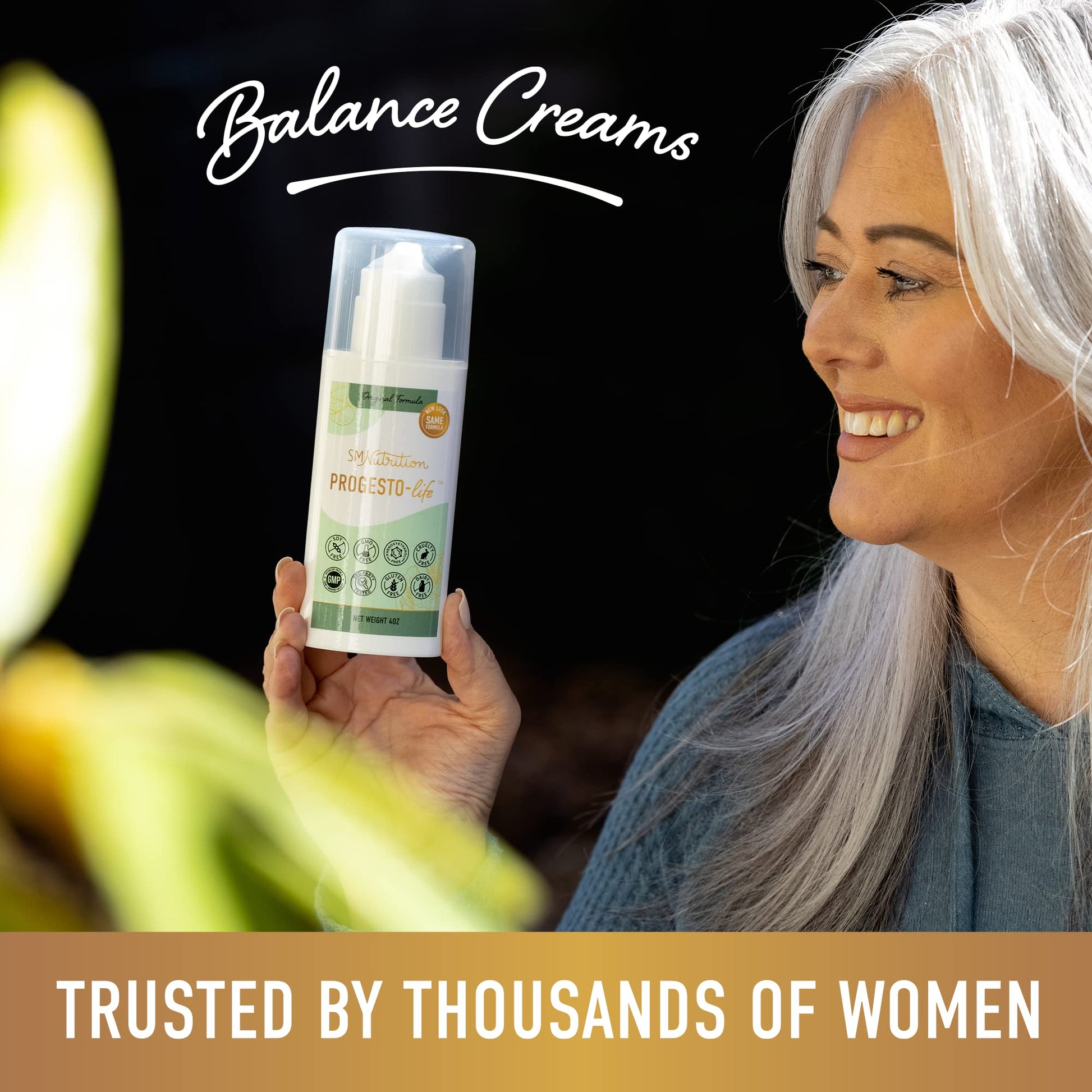 Progesterone Cream for Women | 2000mg USP Micronized Progesterone for Balance & Menstrual Support Smoky Mountain Naturals, LLC