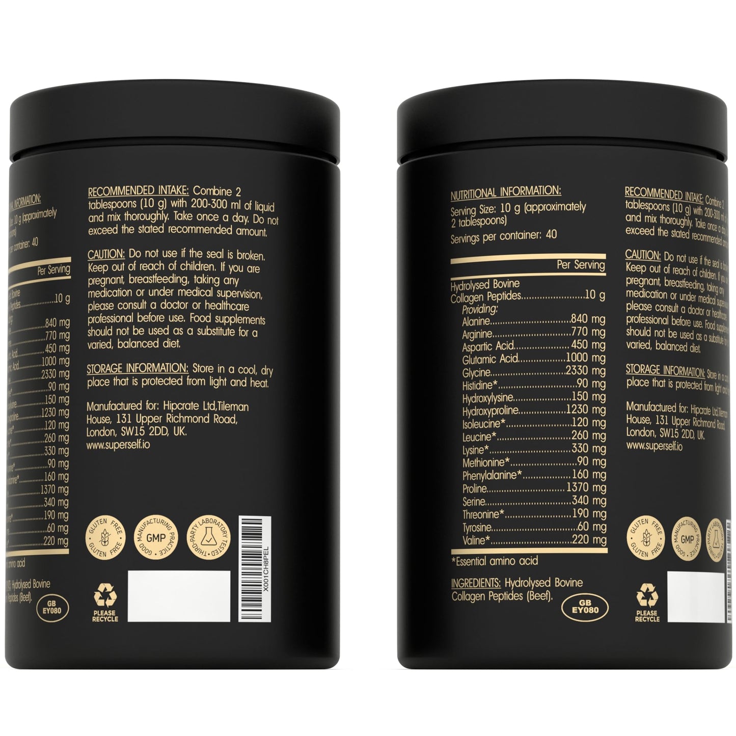 Premium Collagen Powder - Collagen Supplements for Women & Men - Pure Bovine Collagen Peptides 400g SuperSelfBuy Supplements Australia