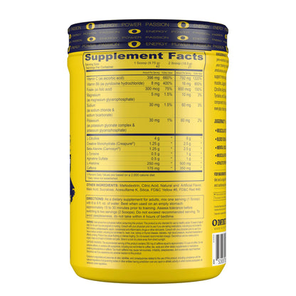 Infinite Labs Juggernaut X Ultimate Punch Pre Workout Supplement with Citrulline, Creatine Infinite Labs