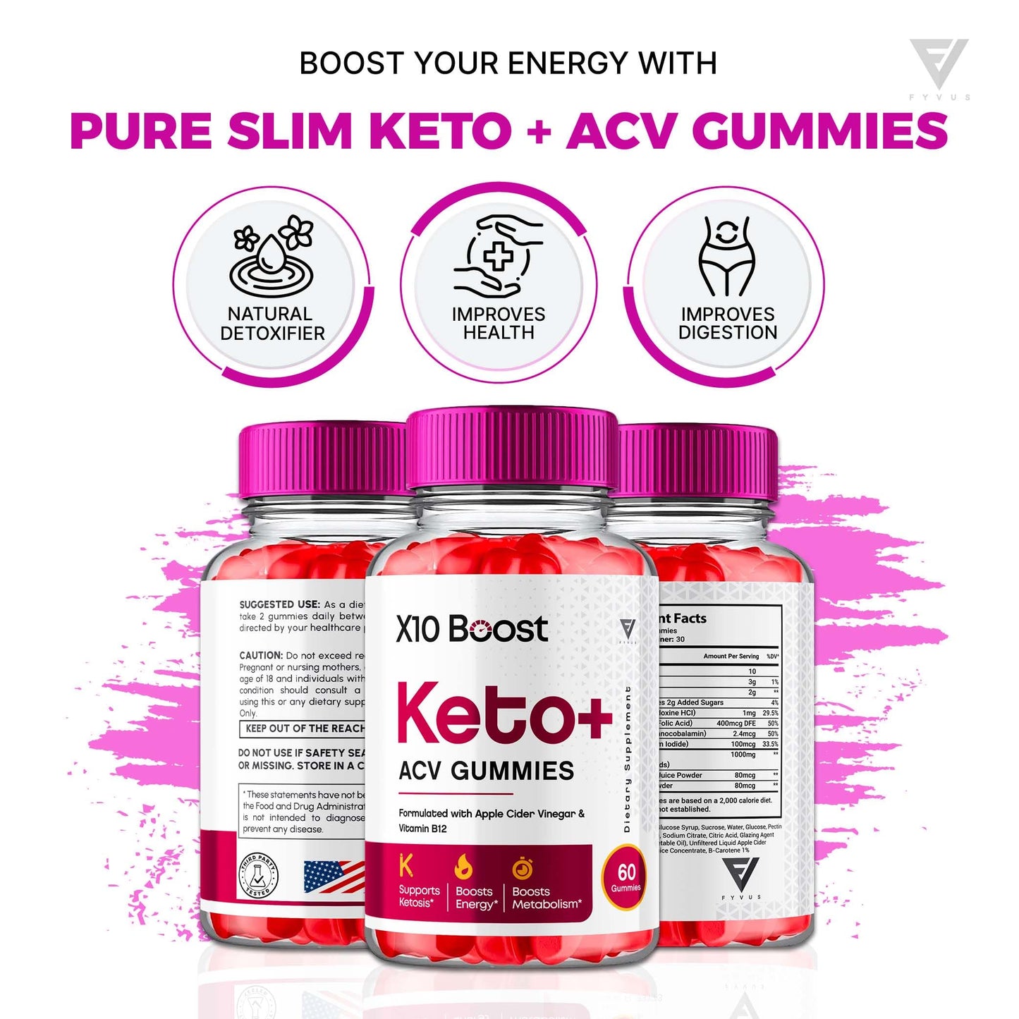 X10 Boost Keto ACV Gummies, X10 Keto Boost Gummies Advanced X10boost, X 10 Keto Fyvus