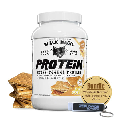 Worldwide Nutrition Bundle, 2 items: Black Magic Multi-Source Protein Powder - Whey Worldwide Nutrition