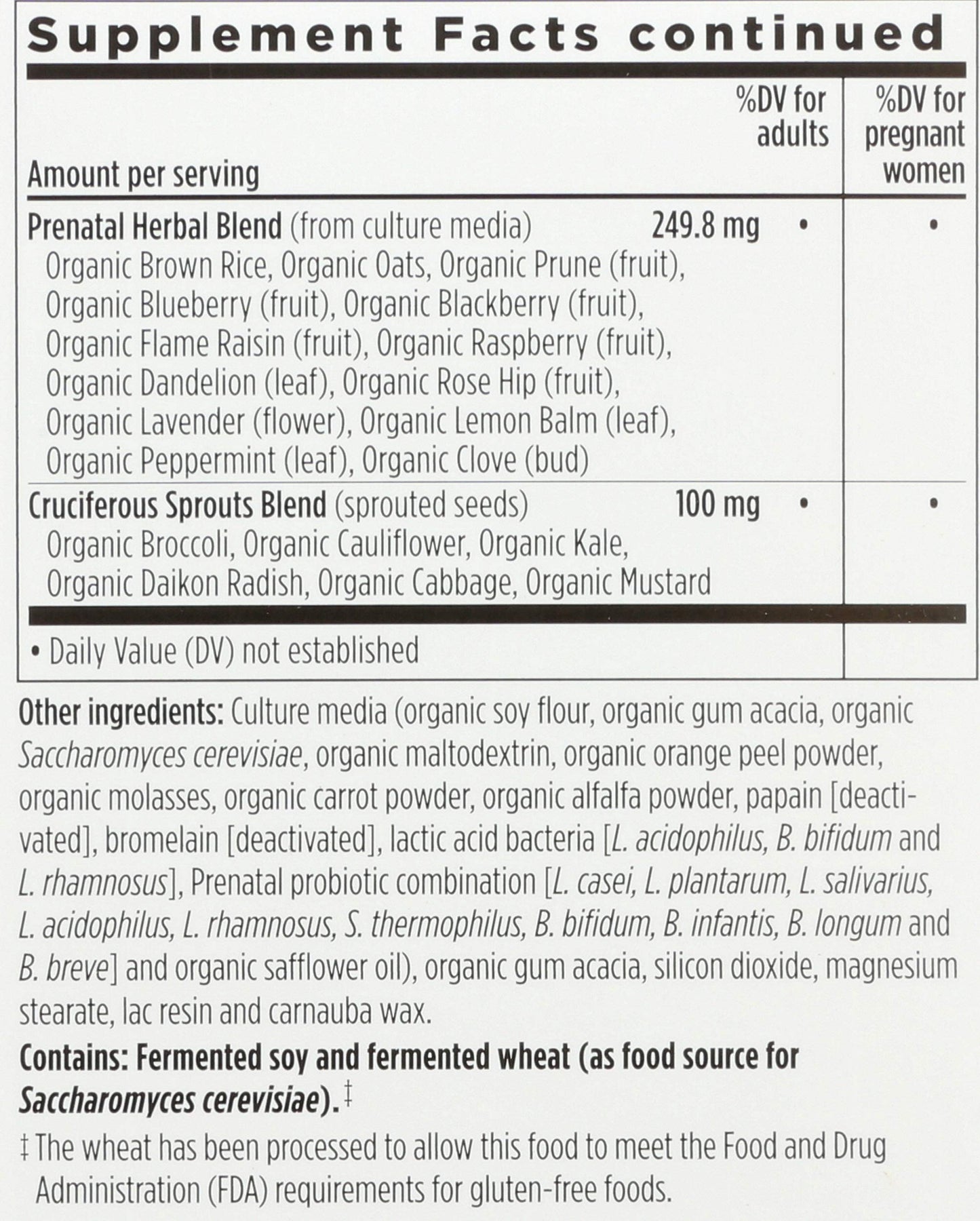Nc Perfect Prenatal Trimester New Chapter