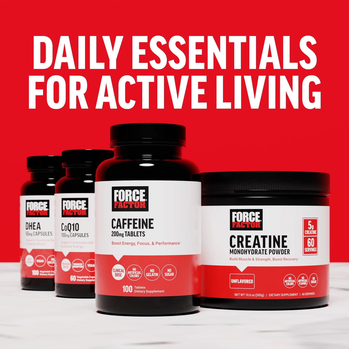 FORCE FACTOR Citrulline Malate 2:1, L Citrulline Supplement for Men to Boost Nitric Oxide Force Factor