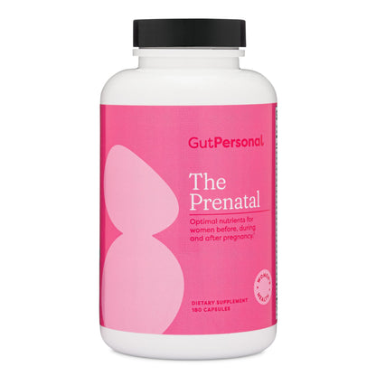 GutPersonal The Prenatal Supplement, Alleviates Morning Sickness and Contains Essential Nutrients GutPersonal